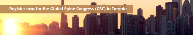 Register now for the Global Spine Congress